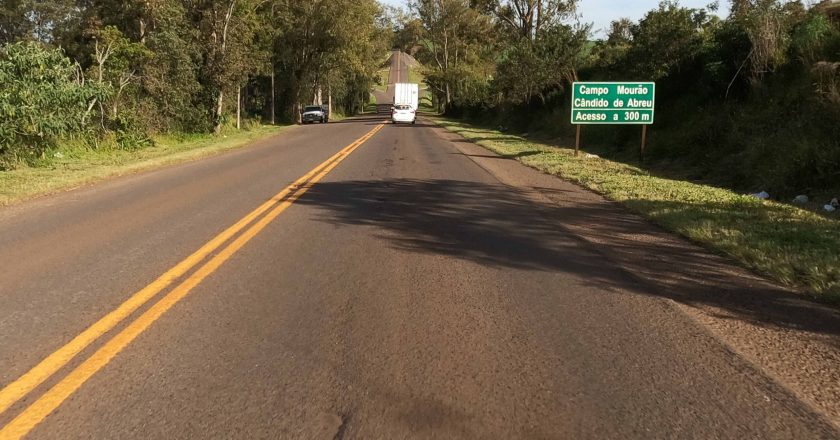 PRC-466 entre Manoel Ribas e Pitanga passará por restauração com investimento de R$ 231 milhões