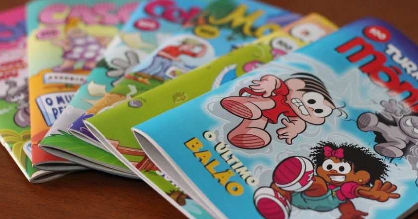 Turma da Mônica comemora a marca de 100 edições de gibis