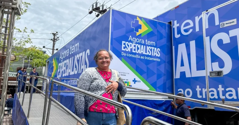 Carreta de Saúde da Mulher do Ministério da Saúde chega a Paranaguá