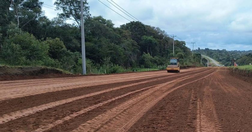 Detonações na estrada entre Turvo e Palmeirinha serão realizadas na próxima semana