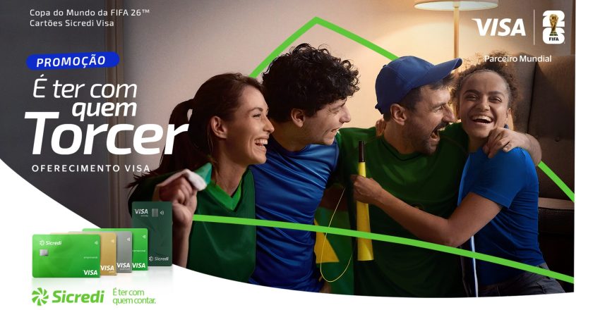 Sicredi e Visa promovem iniciativa especial para a Copa do Mundo da FIFA™