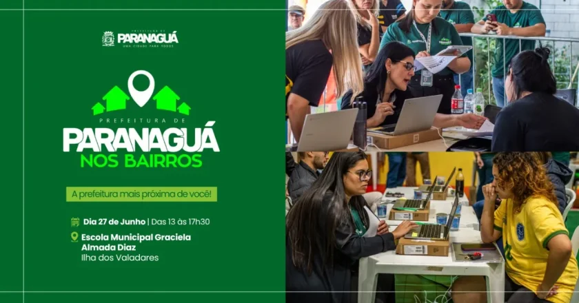 Programa Prefeitura nos Bairros chega à Ilha dos Valadares neste sábado (27)