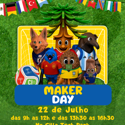 Férias criativas: Cilla Tech Park promove Maker Day com atividades voltadas para os pequenos
