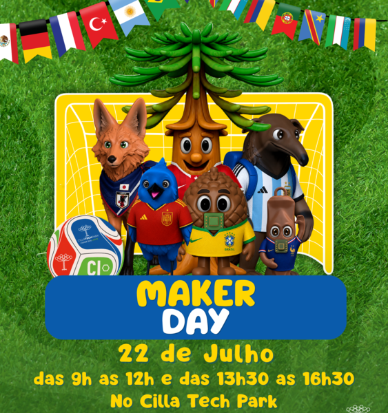 Férias criativas: Cilla Tech Park promove Maker Day com atividades voltadas para os pequenos