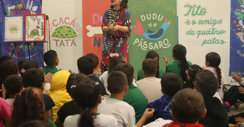 Iniciativa “Bibi Cricri – Bichos e Crianças” congrega 250 alunos da educação pública em Paranaguá