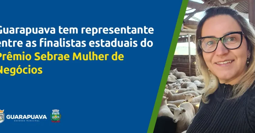 Pecuarista de Guarapuava se destaca como finalista no Prêmio Sebrae Mulher de Negócios do Estado