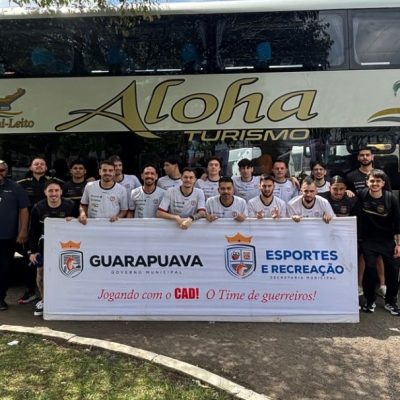 CAD parte rumo à Copa Sul 2026 para defender as cores de Guarapuava