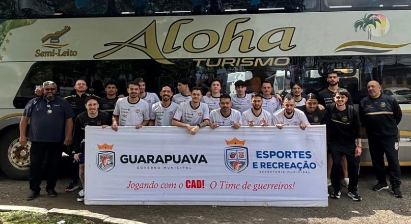 CAD parte rumo à Copa Sul 2026 para defender as cores de Guarapuava
