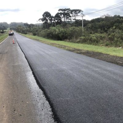 Interdição parcial na PR-170: tráfego em sistema pare-e-siga entre Pinhão e a entrada da usina Foz do Areia