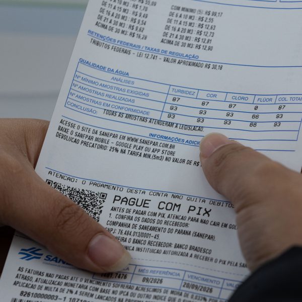 Sanepar implementa redução na tarifa e apresenta fatura simplificada e atualizada