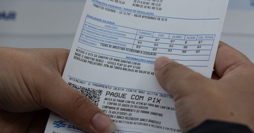 Sanepar implementa redução na tarifa e apresenta fatura simplificada e atualizada