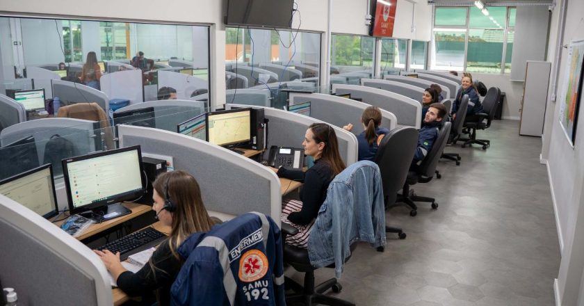 Samu do Litoral se conecta à Central de Curitiba, elevando atendimentos em 35%, revela Sesa