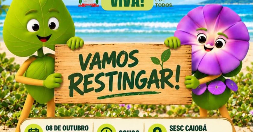 Matinhos dá início à iniciativa Restinga Viva! Vamos Reflorestar!